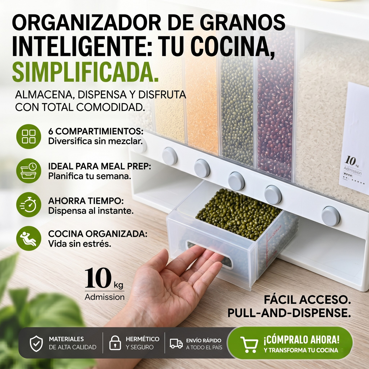 Cocinar deja de ser una odisea.