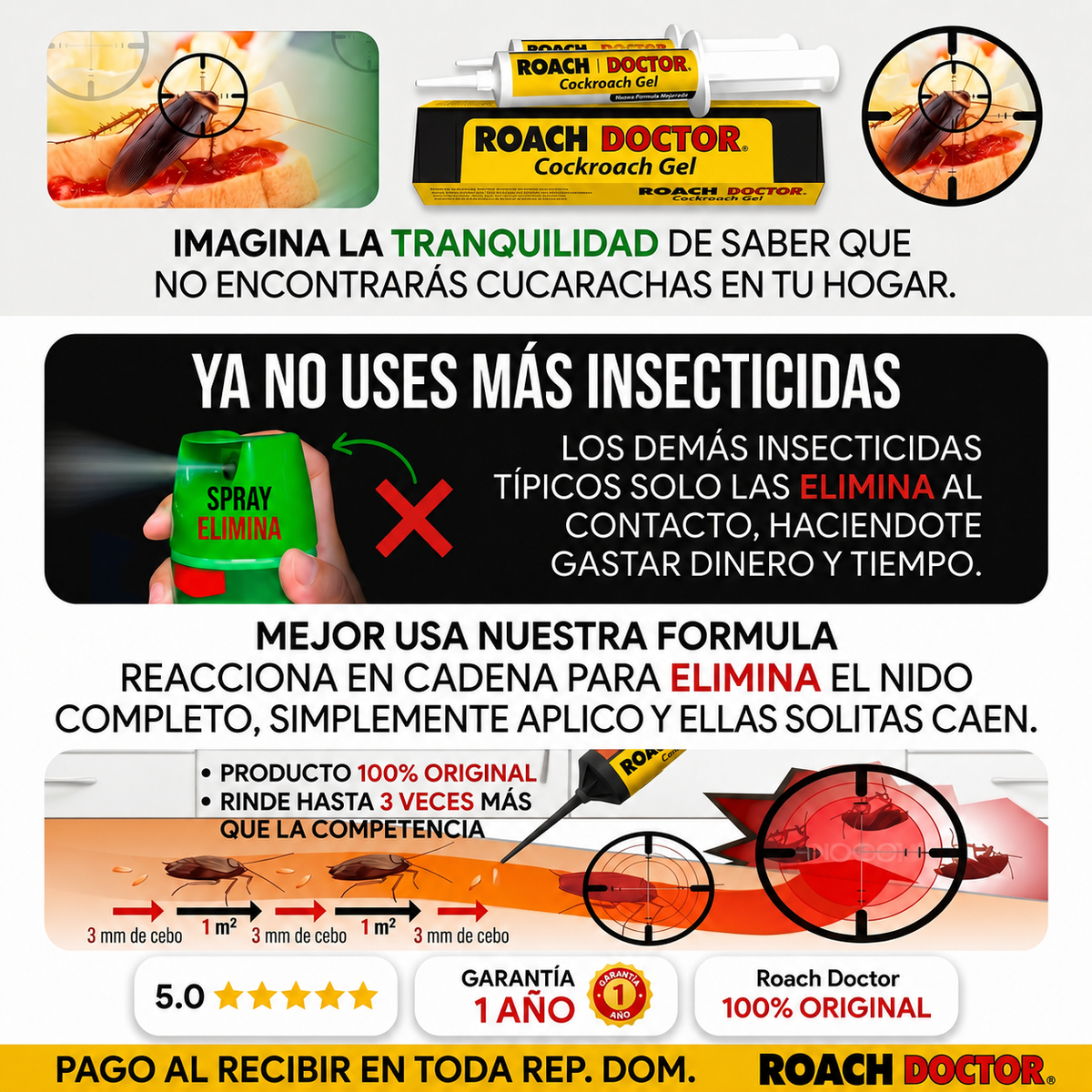 Por qué el gel funciona donde los sprays fallan
