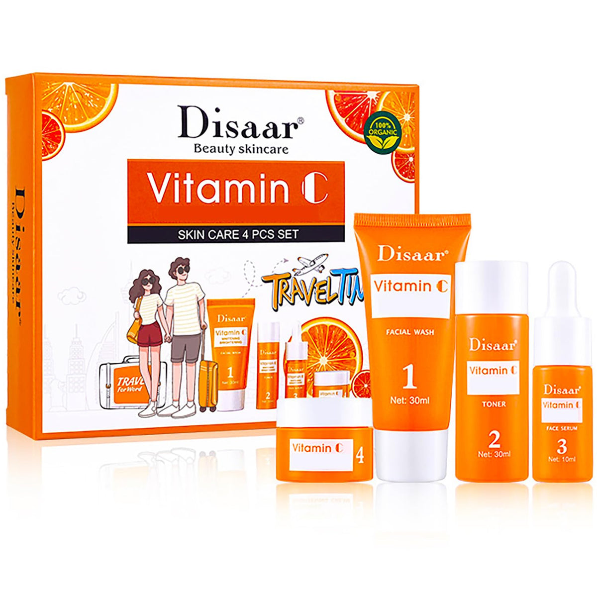 Set Vitamina C Naranja Brillante