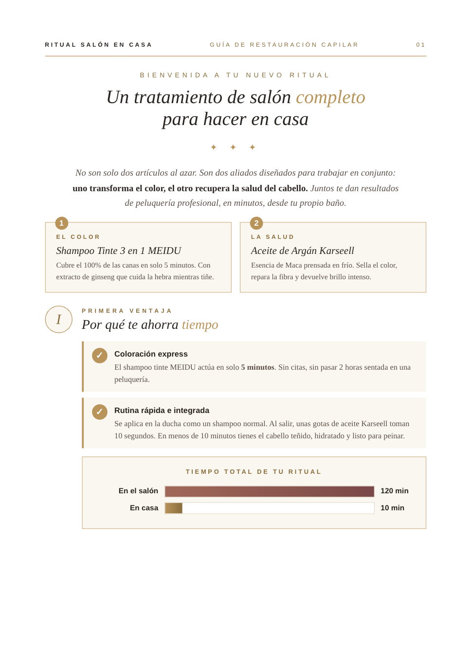 Combo Tinte 3 en 1 + Aceite de Argán Karseell + Guía Digital — Cubre Canas y Repara tu Cabello en Casa